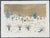 1960s Maurice Loirand Village in Snow Lithograph For Sale - Image 4 of 4
