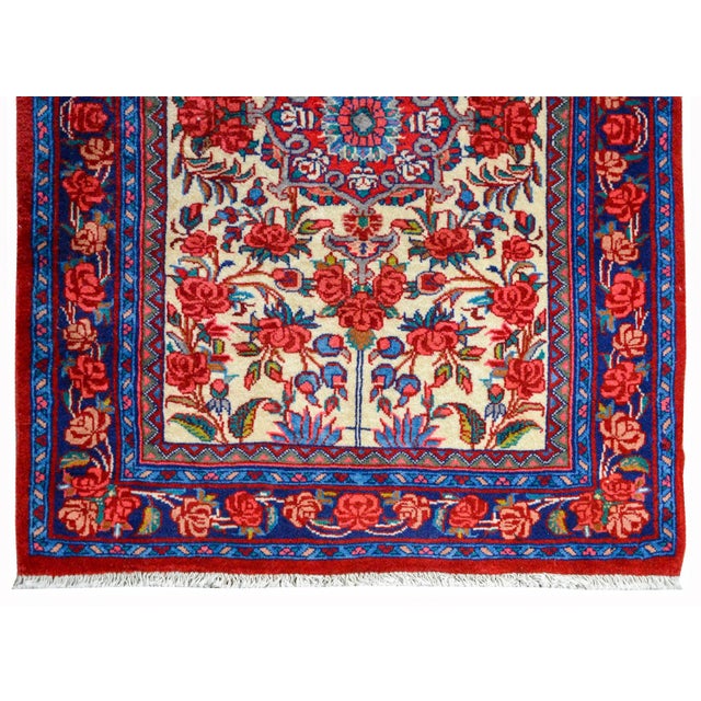 Vintage Persian Bidjar Rug For Sale - Image 4 of 10