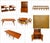 1950s Heywood Wakefield 13 Piece Dining Set- Original Finish- Dog Biscuit For Sale - Image 18 of 18