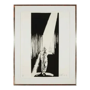 Robert Longo - Talking Heads - 1986 Original Signed Lithograph