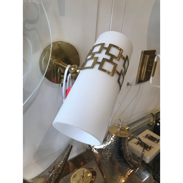 The geometry and silhouette of this sconce is a unique and spectacular piece that will be a showstopper for any room! Our...