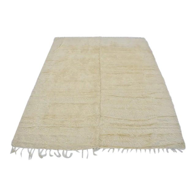 Vintage Handmade Tülü Rug For Sale