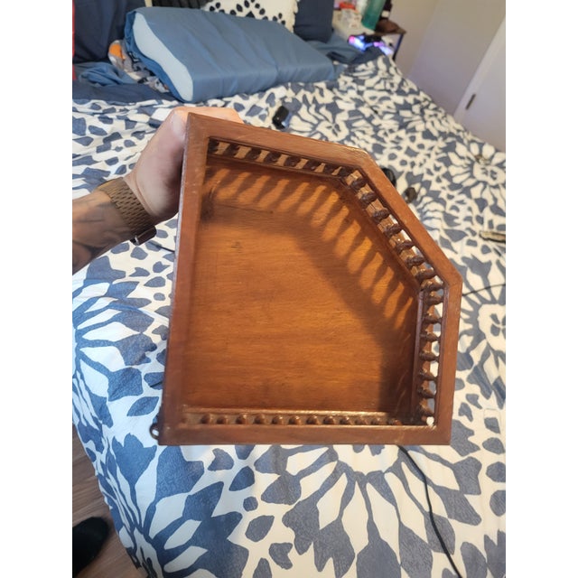 Mid 20th Century Corner Shelf For Sale In Greensboro - Image 6 of 11