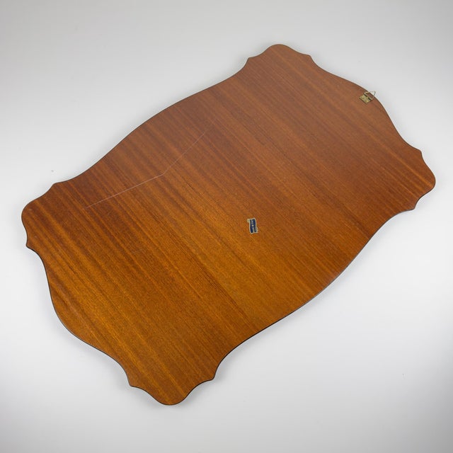 Vintage Large Wooden Mirror, Italy, 1970s For Sale - Image 11 of 13