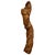 Wood Female Sculpture Carved from a Tree Stump, 20th Century, 1960s, Wood For Sale - Image 7 of 7