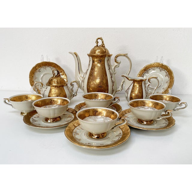 Tea Set for 5 from RKW, 1960s, Set of 13 For Sale - Image 3 of 16