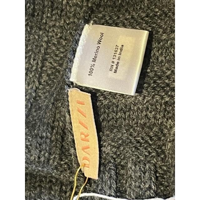 Hampton Knitted Throw in Merino Wool For Sale - Image 4 of 5