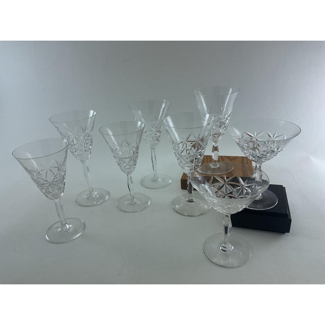 1960s A Rare and Exquisite Orrefors Crystal Set of 42 Pieces For Sale - Image 14 of 15