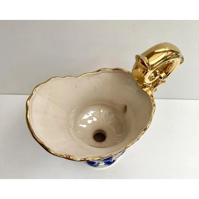 Vintage German Ceramic Vase by Hubert Bequet, 1960s For Sale - Image 6 of 10