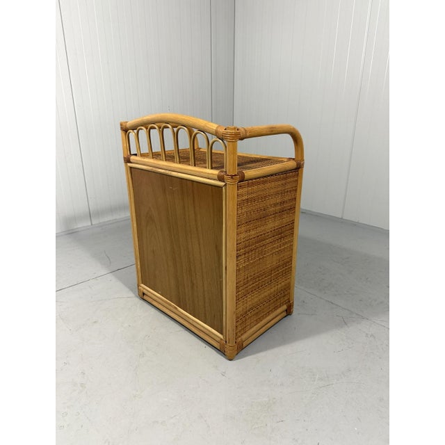 Rattan Chest of Drawers, 1980s For Sale - Image 8 of 13