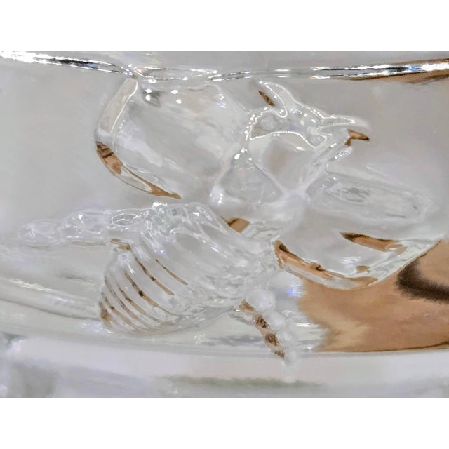 Vintage Gorham “Garden Serenade” Crystal Beehive Honey Pot, Czech Republic For Sale In Dallas - Image 6 of 9