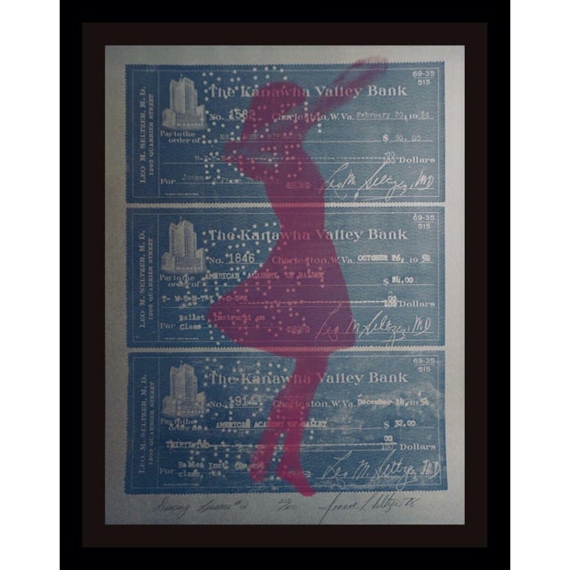 Vintage Joanne Seltzer "Dance Lesson #2" Modern Figurative Numbered and Signed Lithograph For Sale In Miami - Image 6 of 6