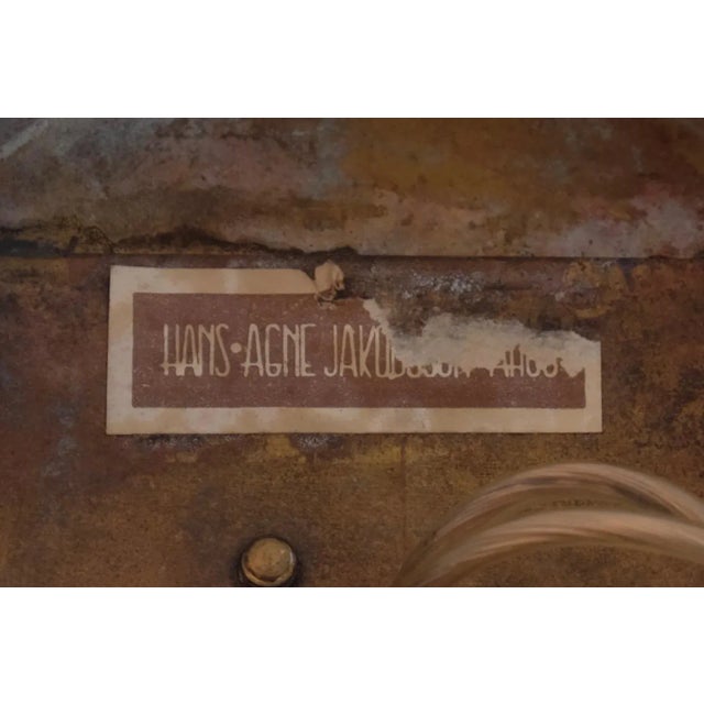 Metal Wall Lights by Hans-Agne Jakobsson, 1950s, Set of 2 For Sale - Image 7 of 9