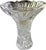Large Crystal Peony Vase Shannon Crystal Designs of Ireland, Godinger, 24% Lead Crystal For Sale - Image 9 of 9