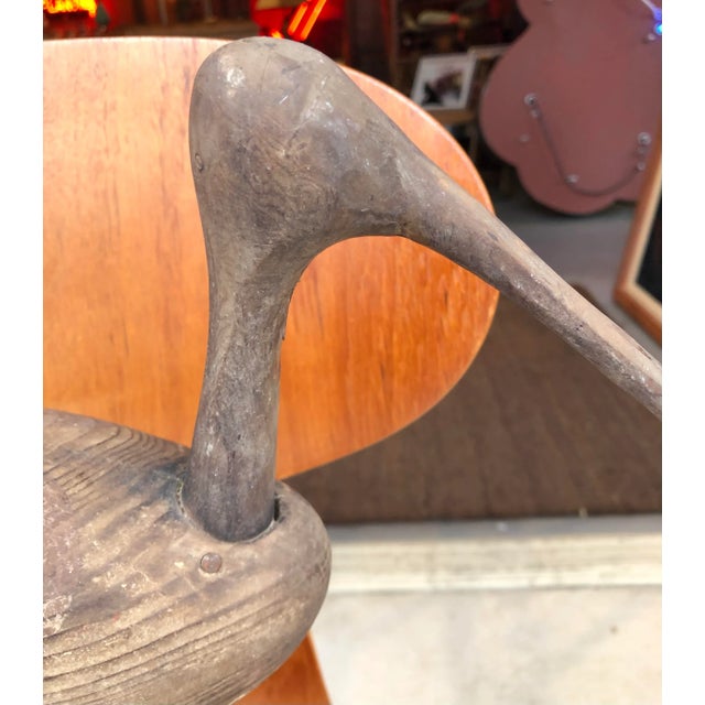 Antique Carved Shorebird For Sale - Image 4 of 7