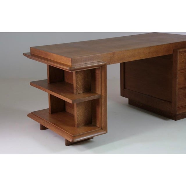 Art Deco Desk by Charles Dudouyt, 1940s For Sale - Image 10 of 18