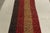 Tribal Antique Russian Verneh Kilim in Red, Beige & Black Panels, Geometric Patterns For Sale - Image 3 of 7