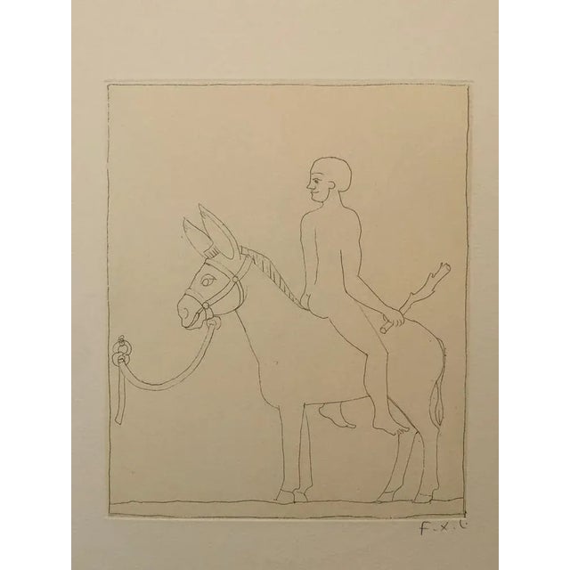 Francois-Xavier Lalanne, Donkey (Âne bâté), 2002, Etching For Sale - Image 7 of 7
