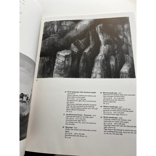 Black 1979 Henry Moore Drawings 1969-1979 Book For Sale - Image 8 of 12