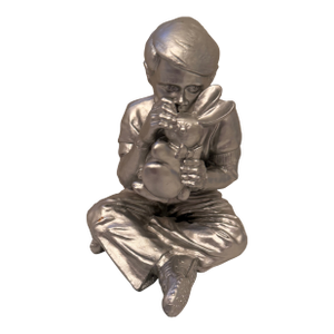Sculpture "Boy With Bunny" by Faile