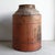 Salmon Very Large Antique Toleware Tea/Coffee Canister in Original Paint, Dutch For Sale - Image 8 of 17