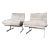Suede Lounge Chairs by Kipp Stewart Chairs for Directional - A Pair For Sale