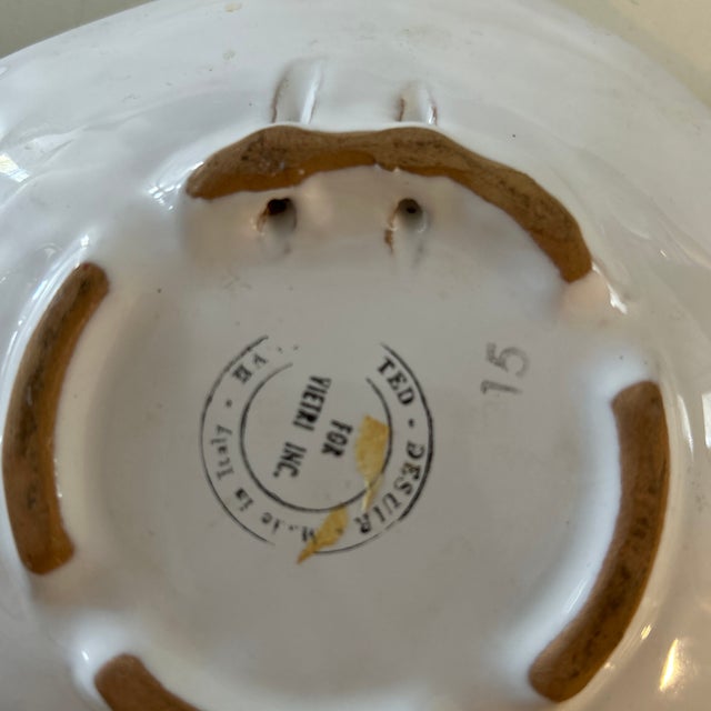 Late 20th Century Vintage Fish Bowl Ted Desuir for Vietri For Sale - Image 5 of 5