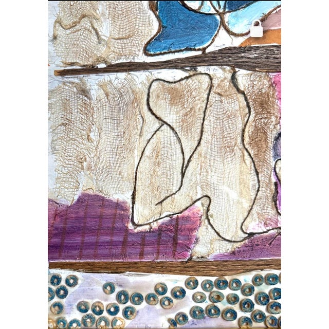 Joseph Fassbender Style 1970's Mixed Media/Unsigned For Sale - Image 9 of 13