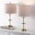 Illuminate your space with elegance and style through the Nalla table lamp set. This pair of lamps, featuring a 22.5-inch...
