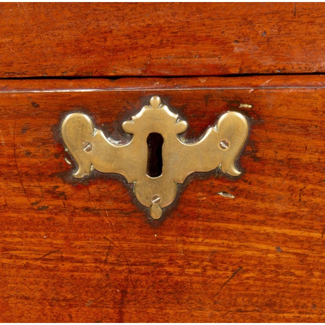 Late 18th Century Late 18th Century Irish Georgian Mahogany Blanket Chest For Sale - Image 5 of 13