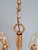 Brass Chandelier with Amber Bubble Glass Globes, 1970s For Sale - Image 11 of 18