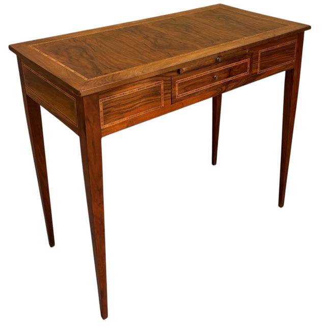 Antique French Victorian Ladies Desk, 1860 For Sale - Image 12 of 12