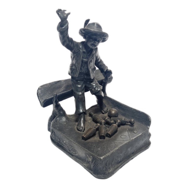 Art Nouveau Figurative Toothpick Holder from WMF, Germany, 1900s For Sale