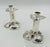 Metal 1980s Pair of Silver Plated Candle Holders by Emilia Castillo, Mexican Modernism For Sale - Image 7 of 15