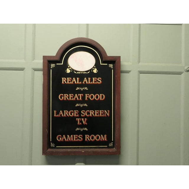 1960s Restaurant Traditional Greeting Sign, 1960 For Sale - Image 5 of 7