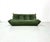 French Three-Seater Togo Sofa in Forest Green Leather by Michel Ducaroy for Ligne Roset. For Sale - Image 11 of 11