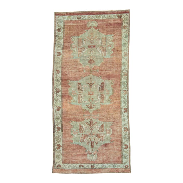 Turkish Vintage Rug 5'7" x 11'10" #20659 For Sale