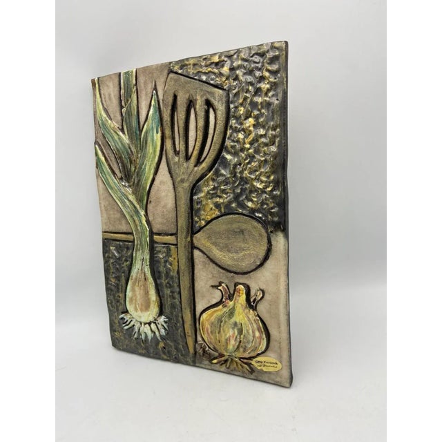 Culinary Wall Decoration from Otto Keramik For Sale - Image 5 of 7