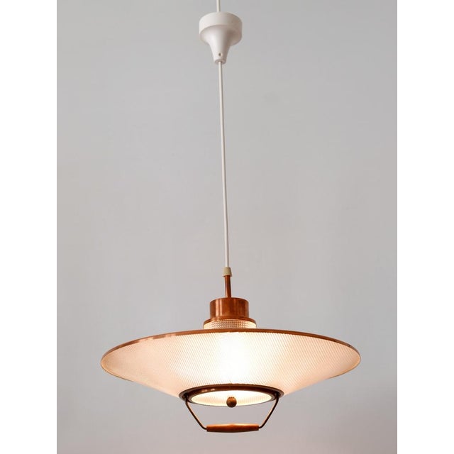 Mid-Century Modern Scandinavian Copper Pendant Lamp, 1960s For Sale - Image 11 of 18