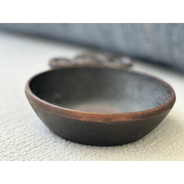 Metal Mid-Century Brutalist Cast Copper Vide Poche / Catch All For Sale - Image 7 of 12