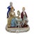 Karl Ens German Porcelain Rococo Trio Figurine — Hairdressing Scene, Circa 1950s For Sale