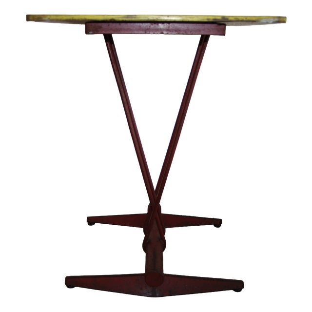 Vintage Tables by Jacques Ogé for the Doncourt-Lès-Conflans Airfield, 1950, Set of 2 For Sale
