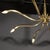 Mid-Century Polished Brass 8-Arm Sculptural Chandelier by Oscar Torlasco For Sale - Image 10 of 17