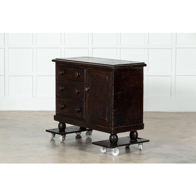 English Pine Dresser Base, 1870 For Sale - Image 4 of 17