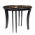 English Oval Papier Mach Tea Tray Table on Custom Sabre Leg Stand, 1835 For Sale - Image 4 of 13