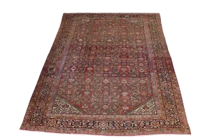 Vintage Fine Persian Mahal Rug- 11′2″ × 8′3″