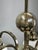 Art Deco Chrome 5-Light Chandelier, Former Czechoslovakia, 1930s For Sale - Image 10 of 14