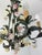 Florentine Six-Light Chandelier in Wrought Iron and Porcelain, 1970s For Sale - Image 10 of 11
