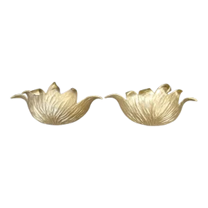Pair of French Art Deco Gilt Plaster Sconces