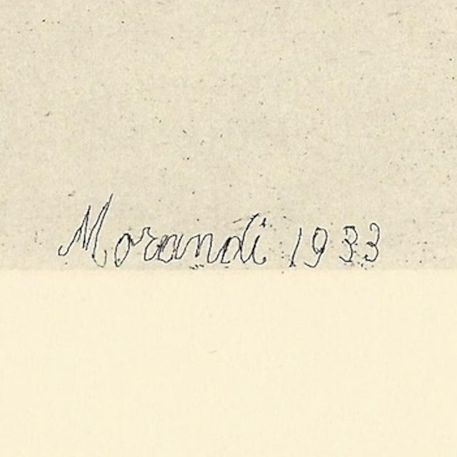 Giorgio Morandi, The White Road, 1933-1957, Lithograph For Sale - Image 4 of 7